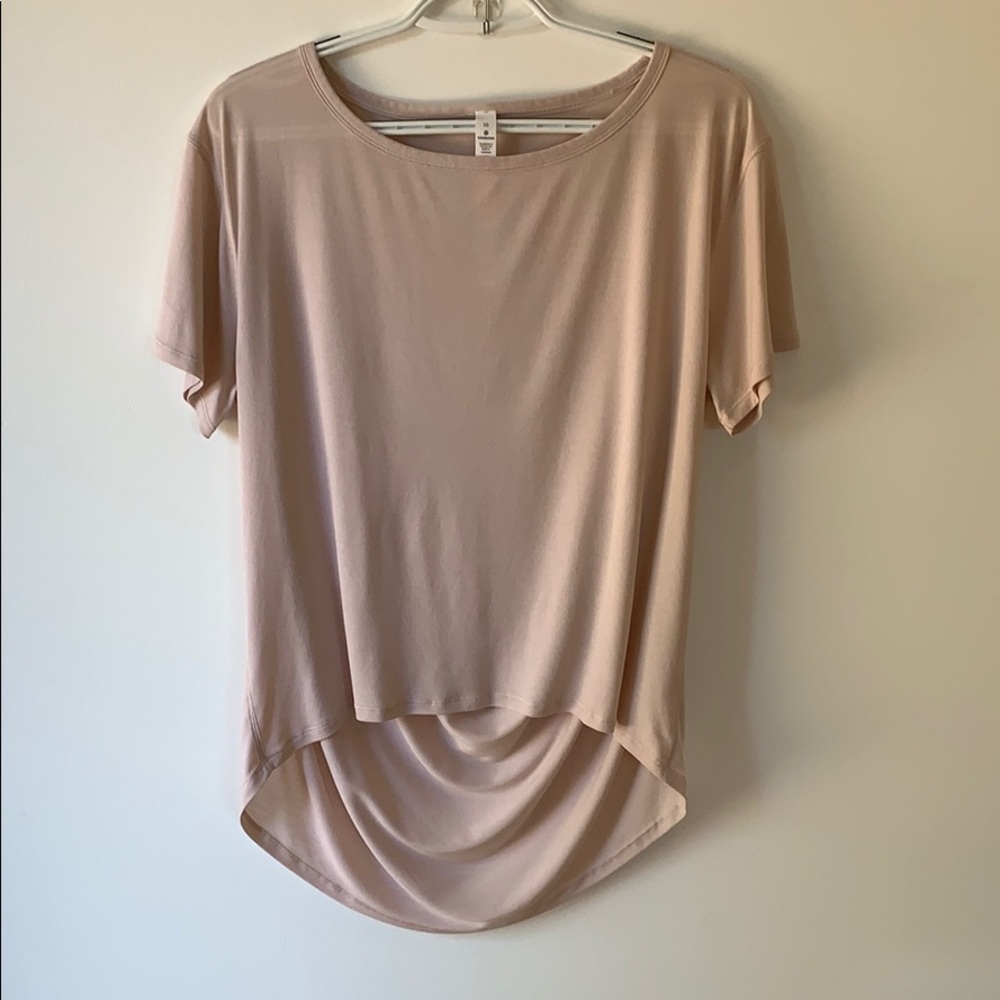Lululemon Fall In Place Short Sleeve Sz 10